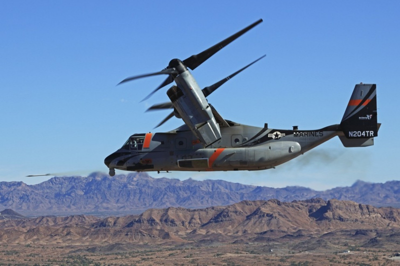 Illustration for article titled The V-22 Osprey Finally Gets The Missiles And Rockets It Needs
